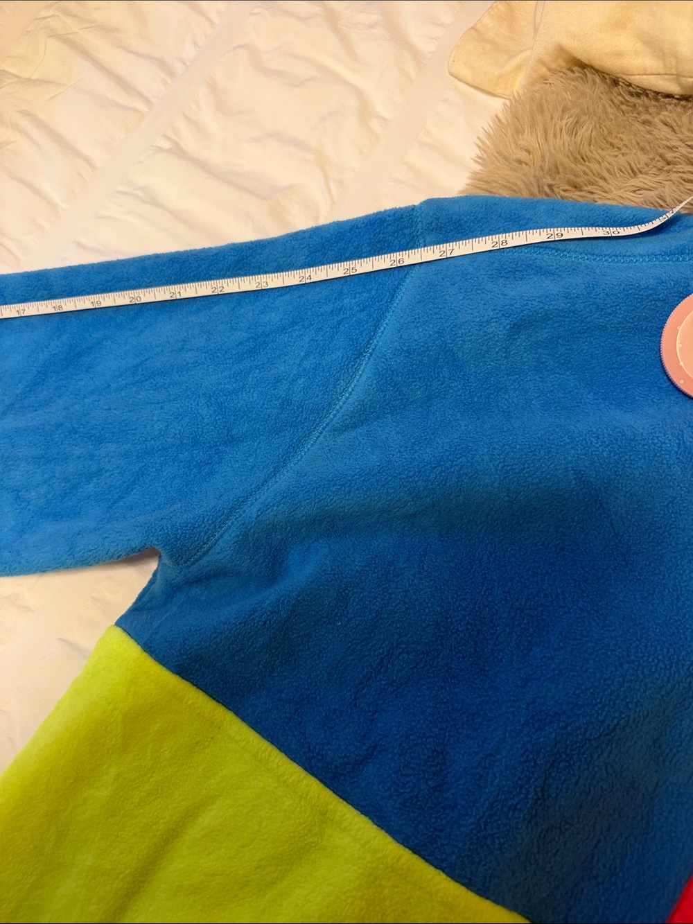Teamltd colorblock full zip polar fleece jacket with high collar - Picture 9 of 11